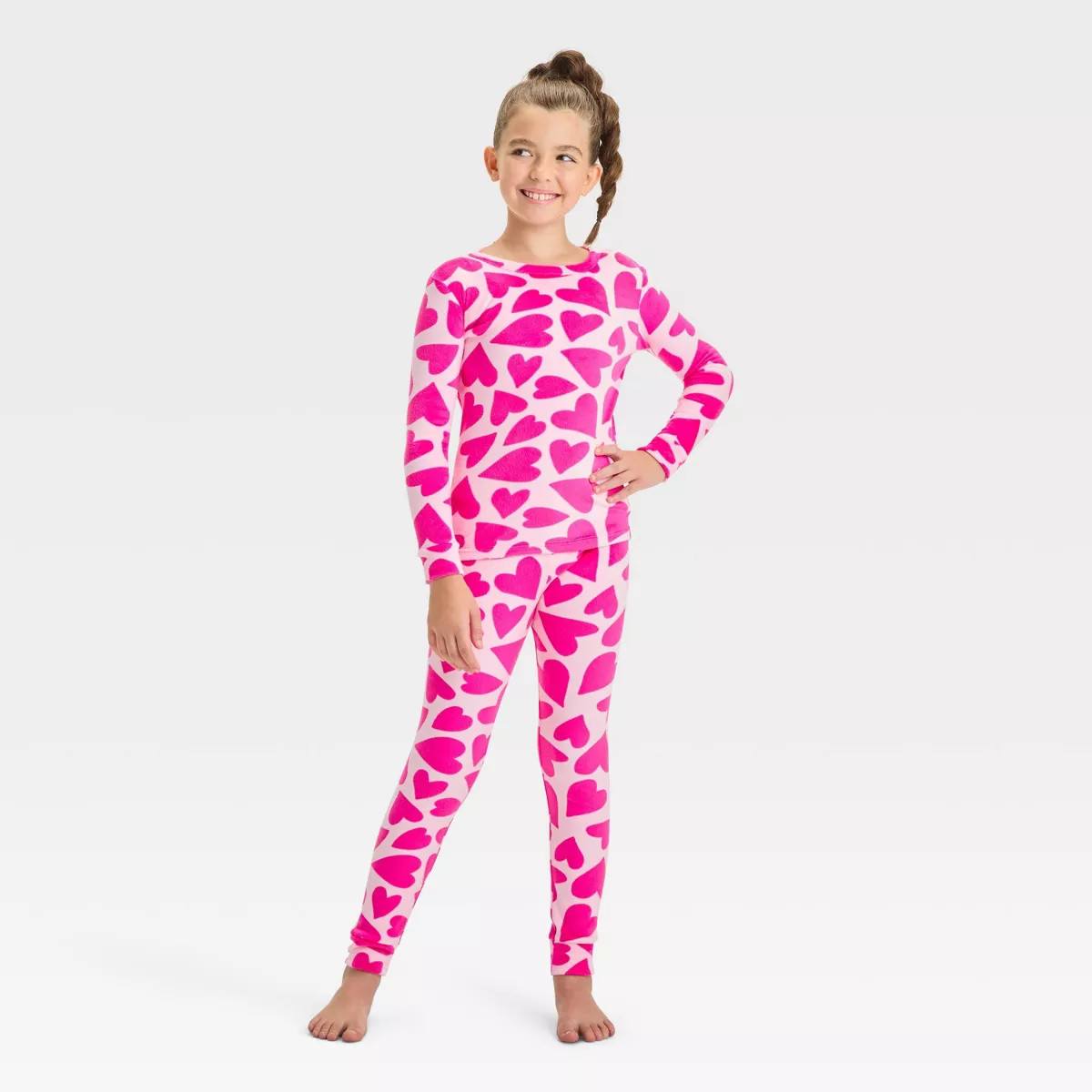 Kids' 2pc Snuggly Soft Snug Fit Pajama Set - Cat & Jack™ | Target
