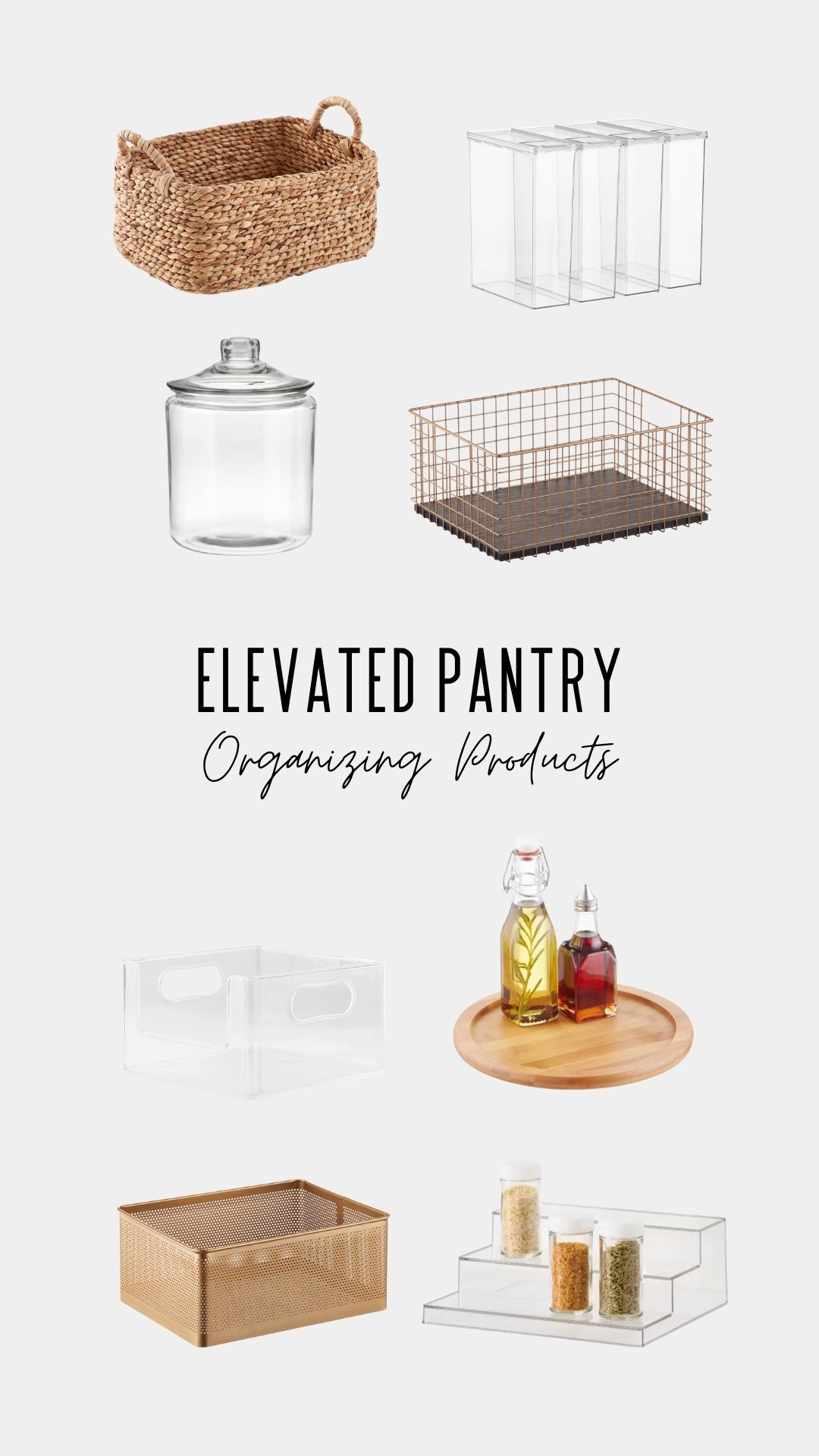 Want to give your pantry an elevated and streamlined look? Shop our favorites here! #pantryorganization #professionalorganizer 

#LTKHome