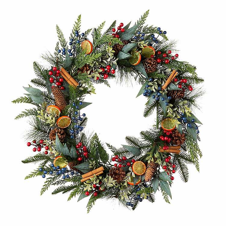 Fruit Foliage Wreath | Kirklands