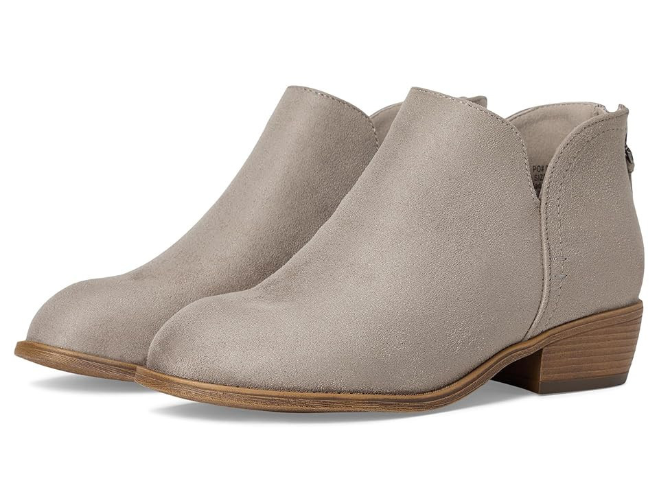 Journee Collection Livvy Bootie Women's Boots Grey : 7.5 W, Suede | Zappos