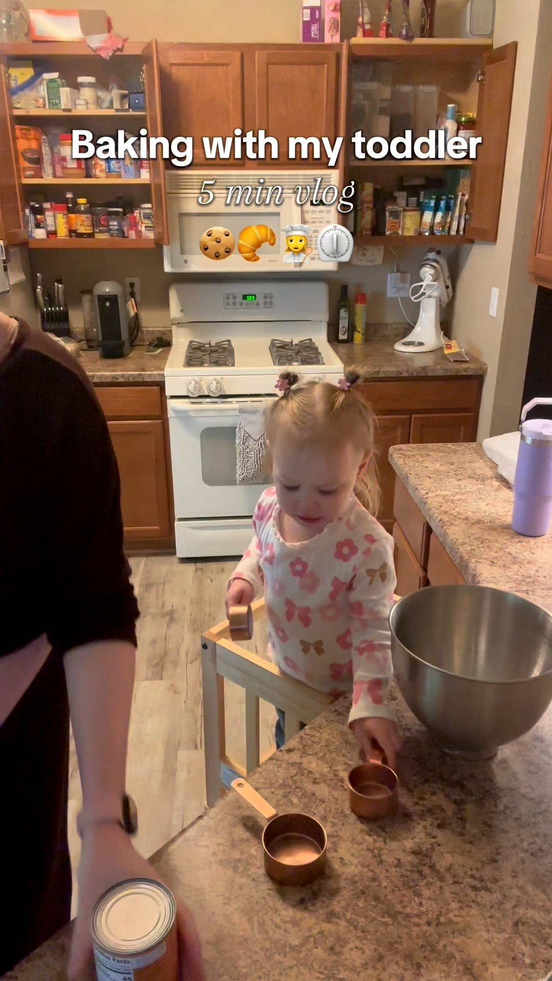 Baking with my toddler using her toddler tower 

#LTKKids #LTKFamily #LTKHome