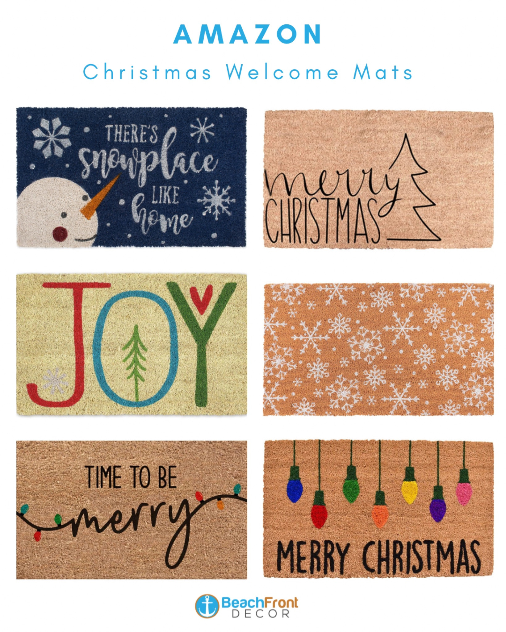 Christmas welcome mats from Amazon



#LTKhome #LTKHoliday #LTKSeasonal