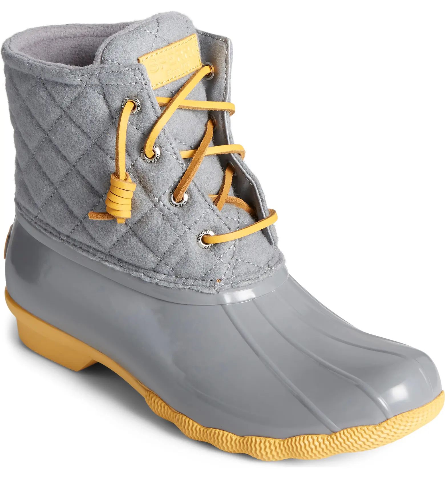 Saltwater Quilted Waterproof Rain Boot | Nordstrom