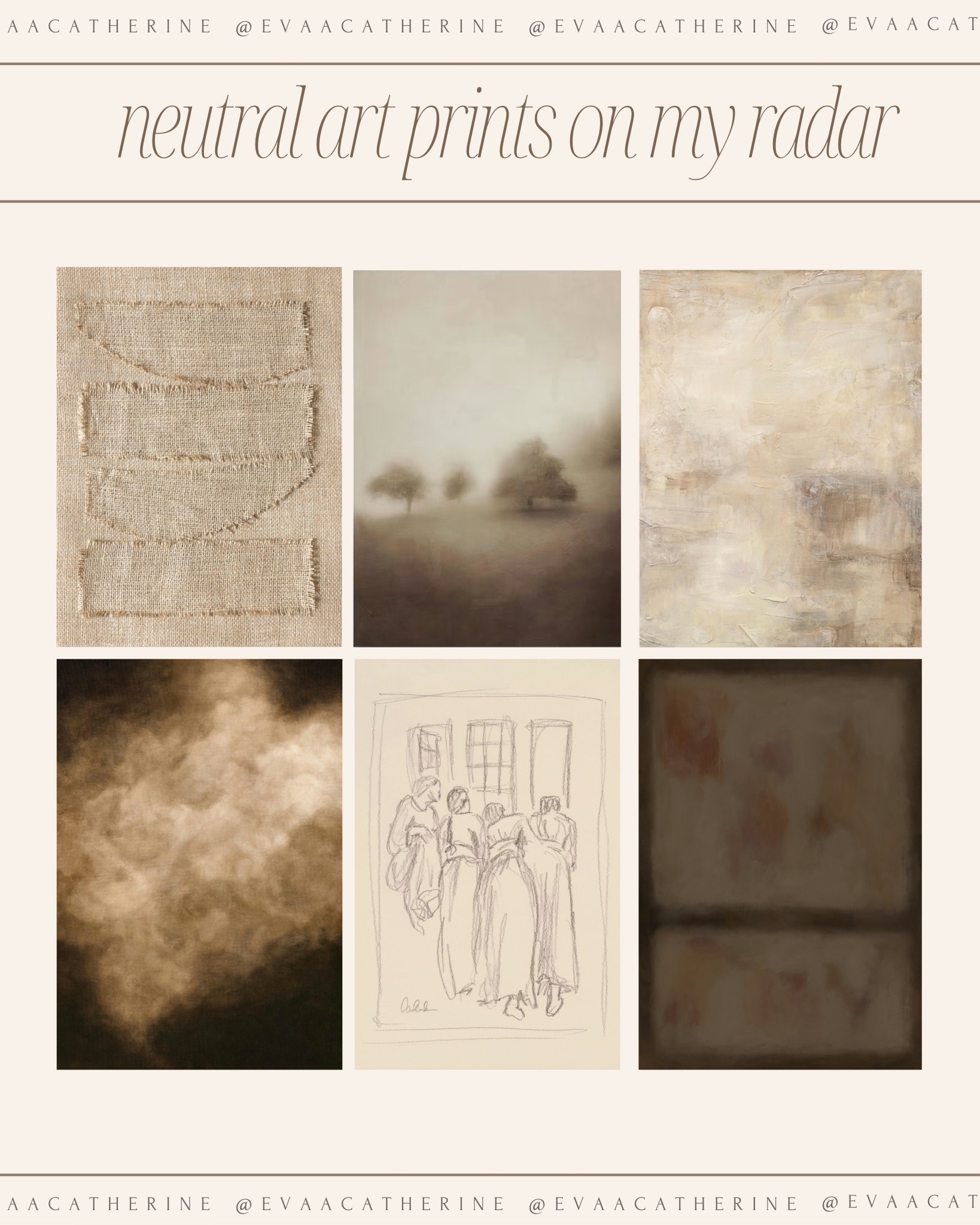 Neutral, moody art options 🤎

#LTKHome