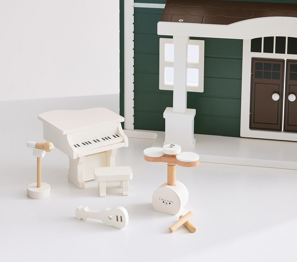 Music Room Dollhouse Accessory Set | Pottery Barn Kids