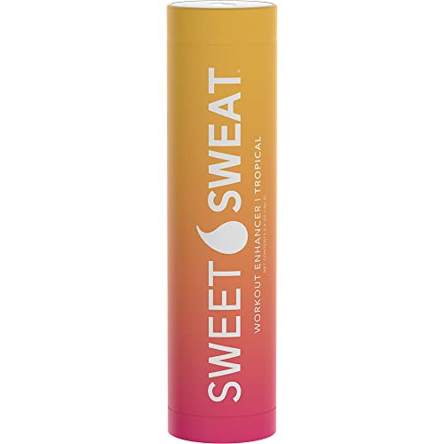Sports Research Sweet Sweat Workout Enhancer Roll-On Gel Stick, Tropical - Makes You Sweat Harder and Faster, Use with Sweet Sweat Waist Trimmer | Amazon (US)