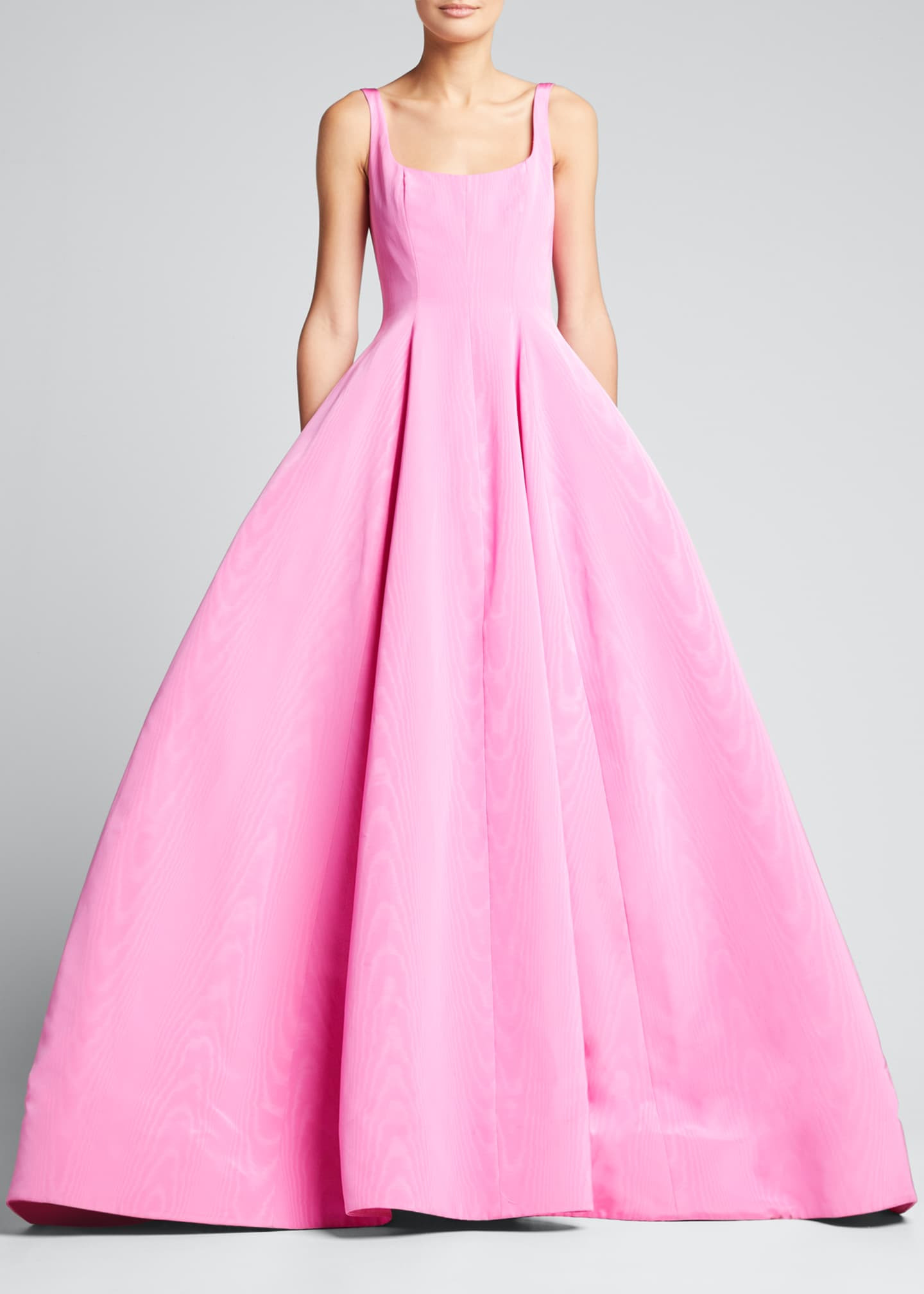 Oscar de la Renta Morie Scoop-Neck Ball Gown | Bergdorf Goodman