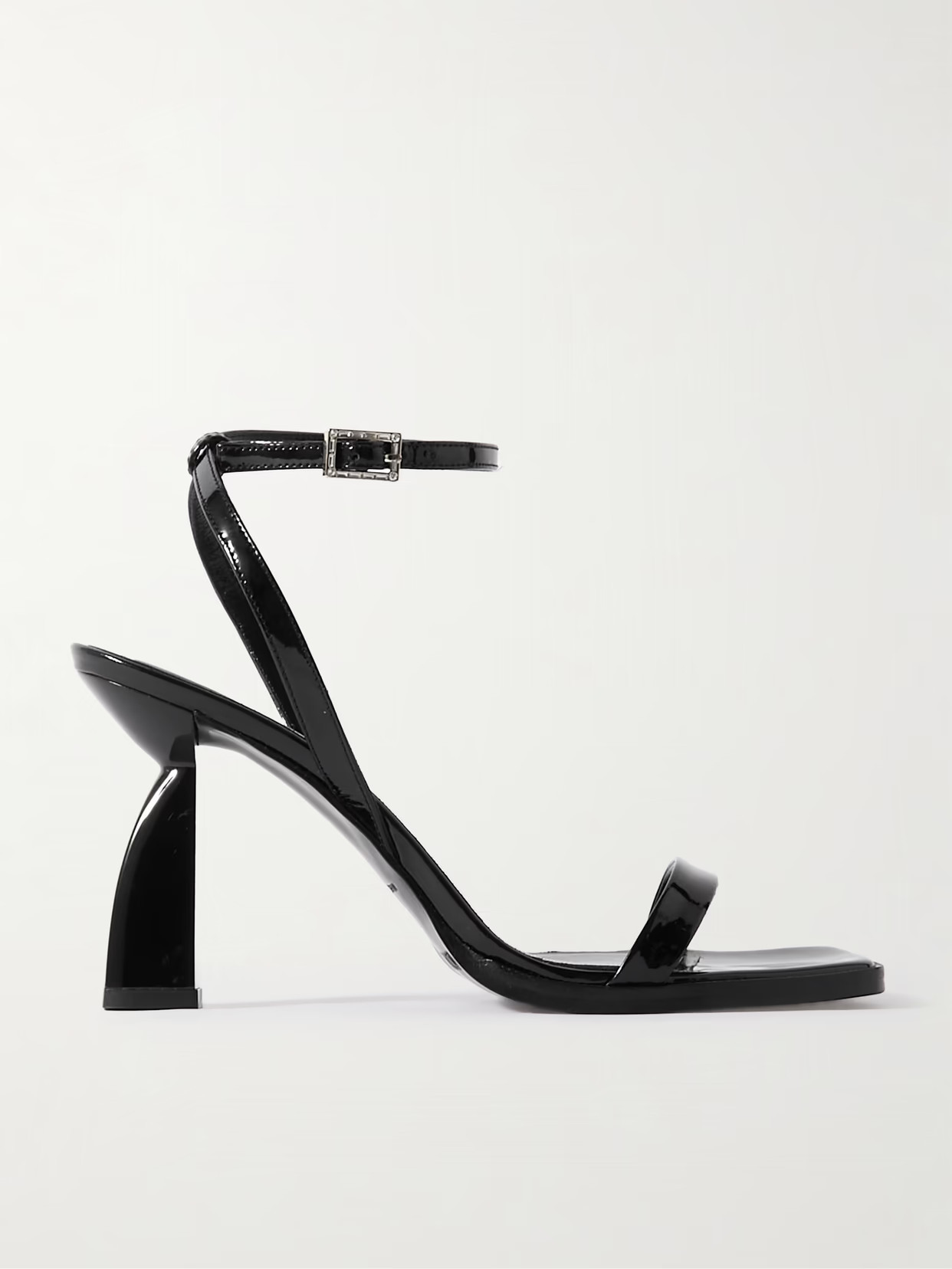 NODALETO - Angel E Patent Leather Sandals - Black | NET-A-PORTER (US)
