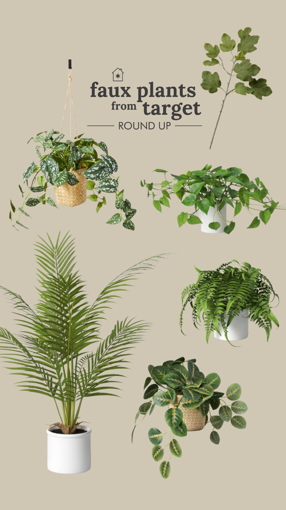 Faux plants from Target for the Kalvakota home project! 

#LTKFind #LTKhome