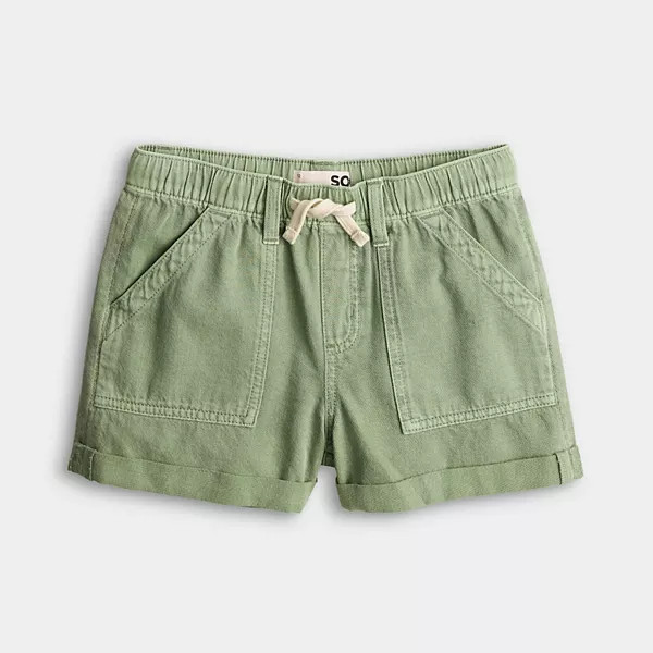 Girls 7-20 SO\u00ae Essential Soft Shorts in Regular & Plus Size | Kohl's