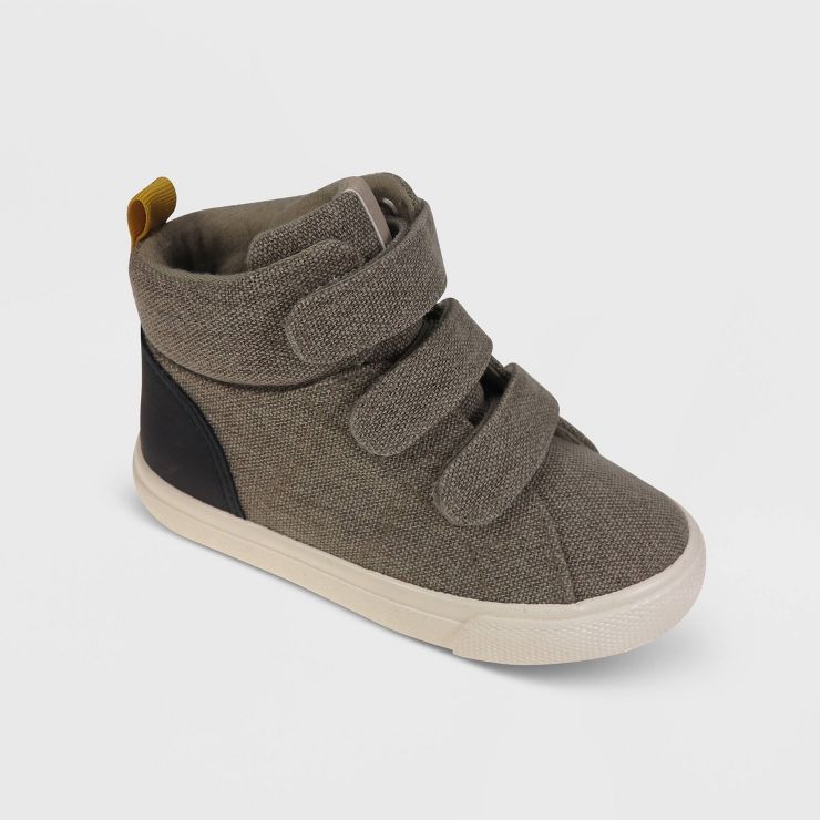 Toddler Boys' Clancy Booties - Cat & Jack™ Gray | Target