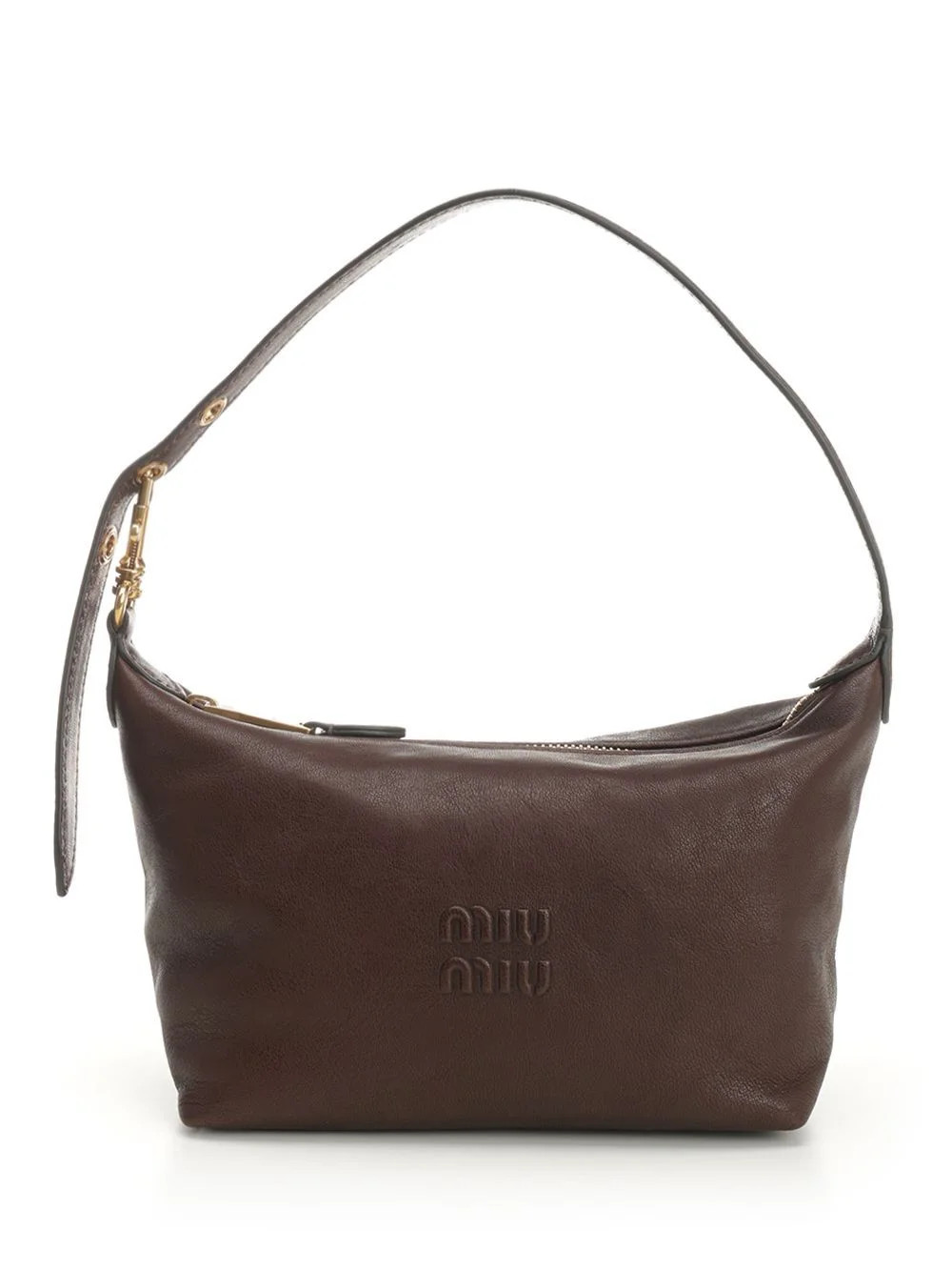 Miu Miu Logo-Detailed Zipped Shoulder Bag | Cettire Global