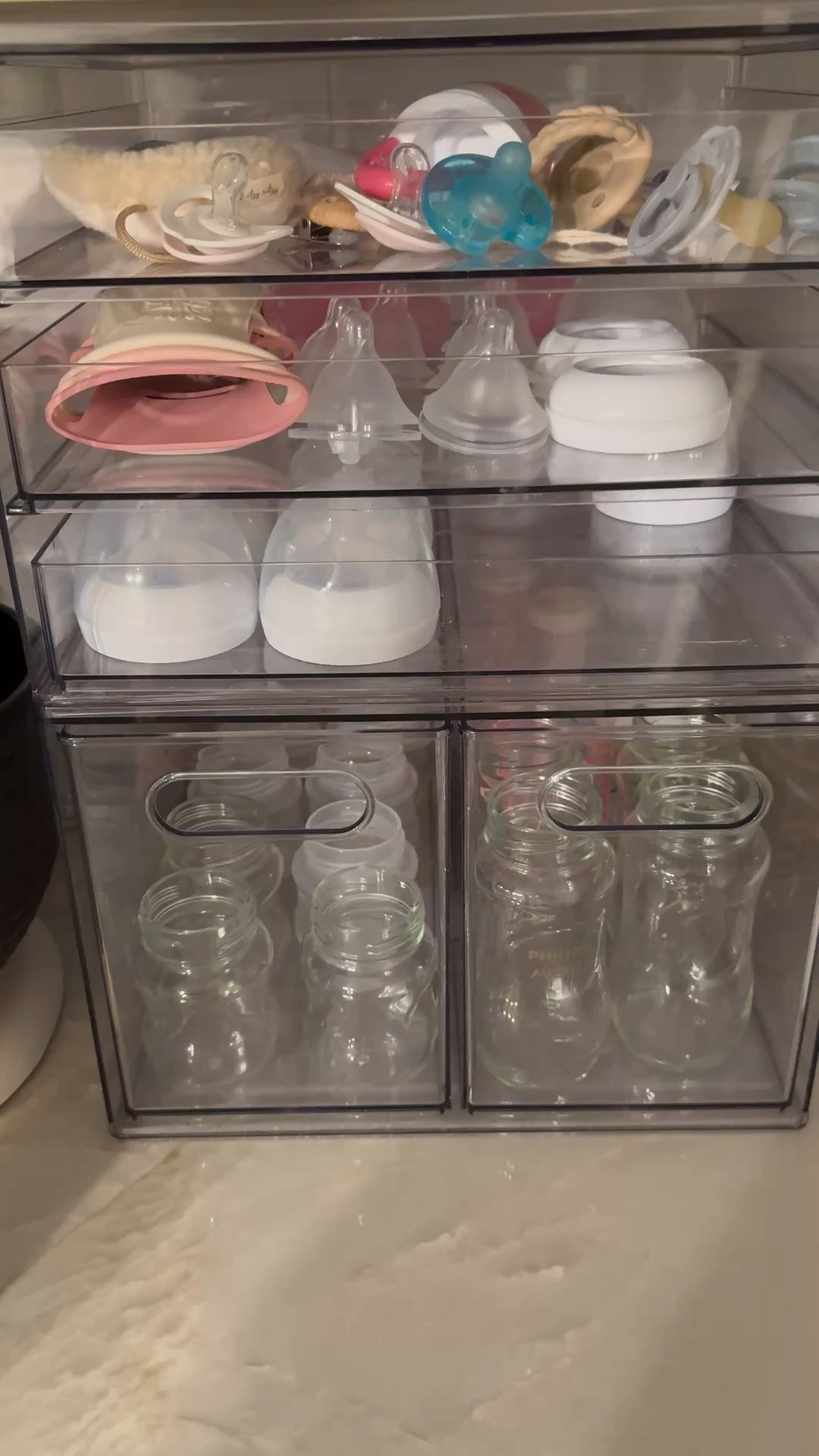 Target Baby Bottle Organizer Station : Acrylic organizers 

#LTKHome #LTKKids