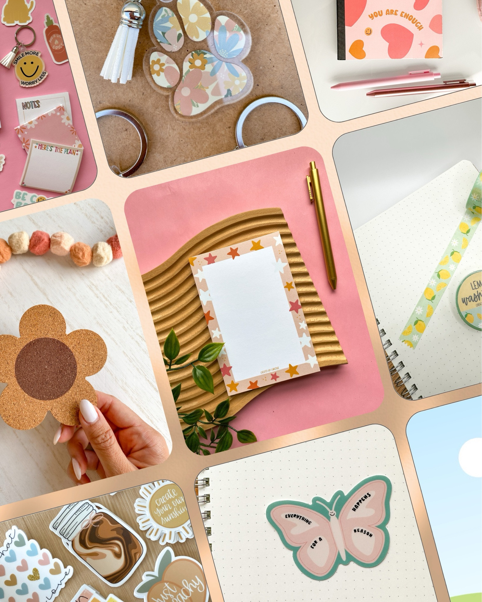 If you like cute vibes then follow along for my personal and business linkaroos! 🔗🥰