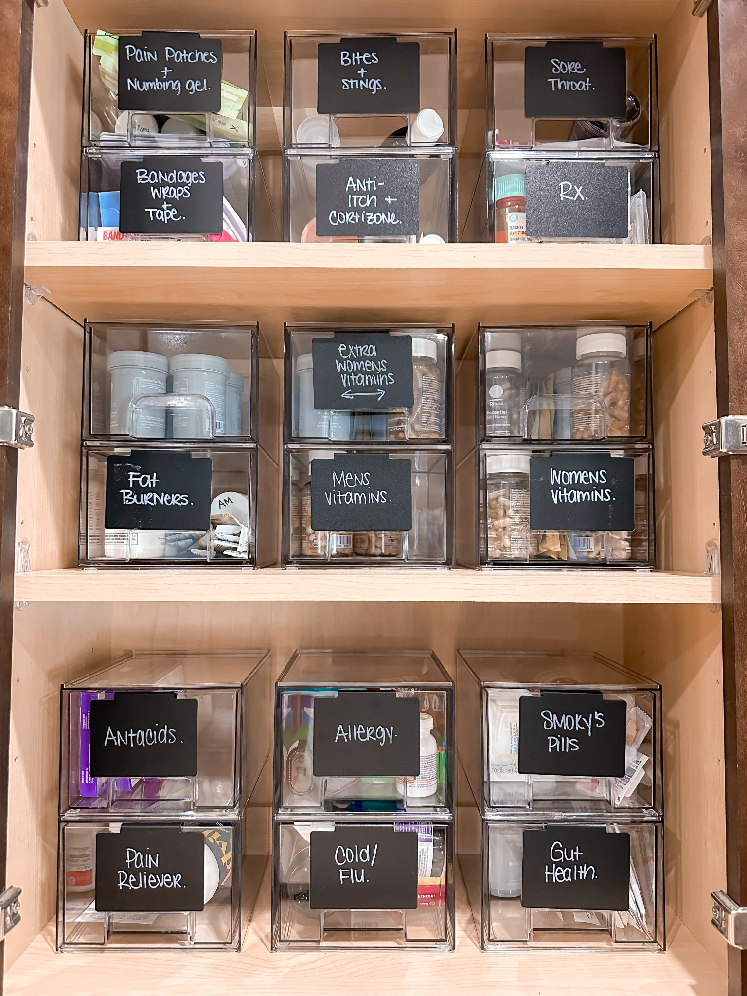 Home organization- taking that pesky medicine cabinet to the next level 

#LTKFindsUnder50 #LTKSaleAlert #LTKHome