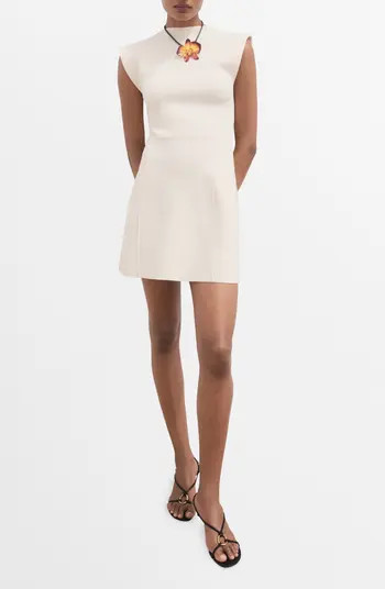 Domino Knit Fit & Flare Minidress | Nordstrom