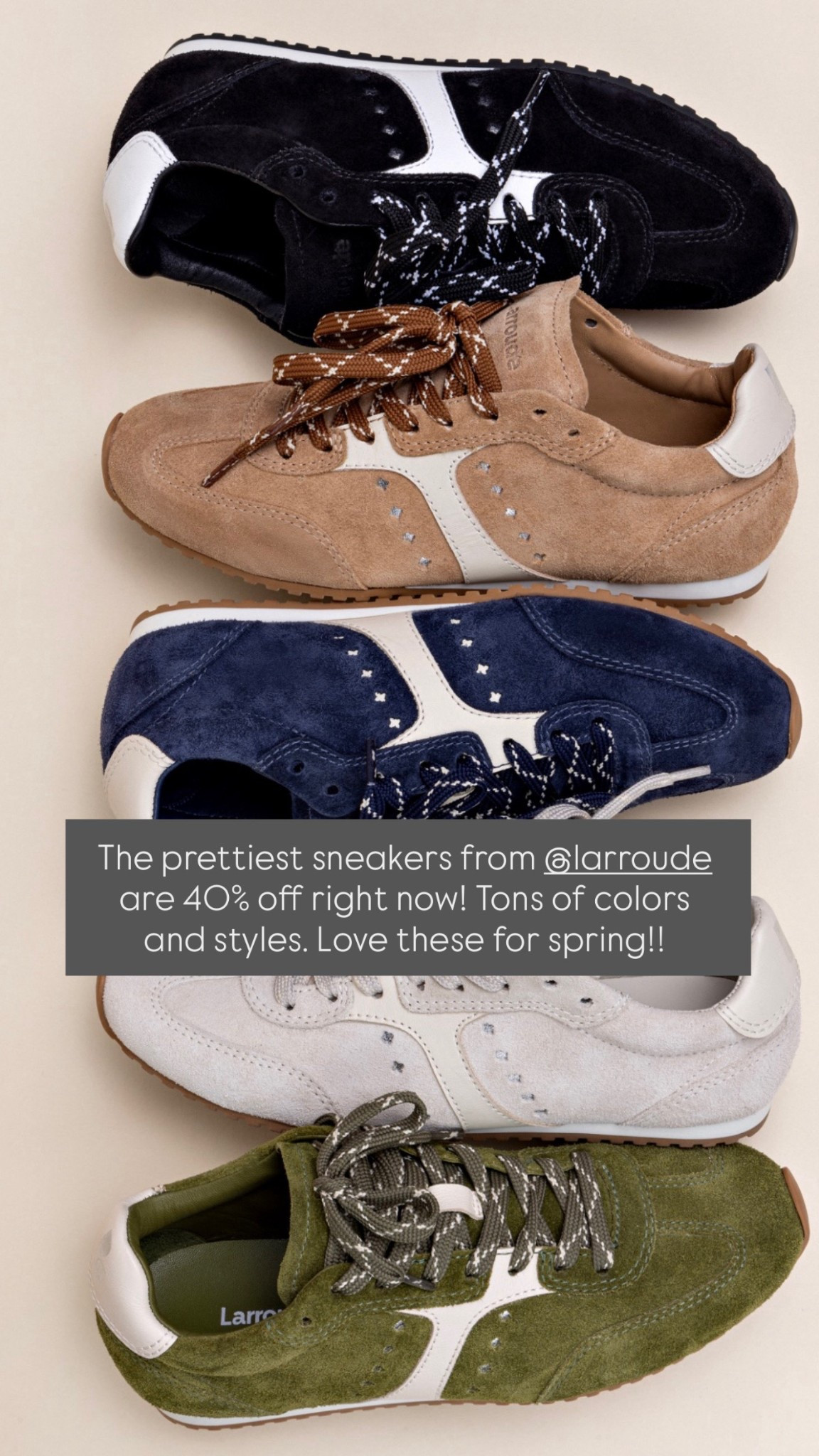 The prettiest sneakers from @larroude are 40% off right now! Tons of colors and styles. Love these for spring!!

#LTKSeasonal #LTKSaleAlert #LTKootd