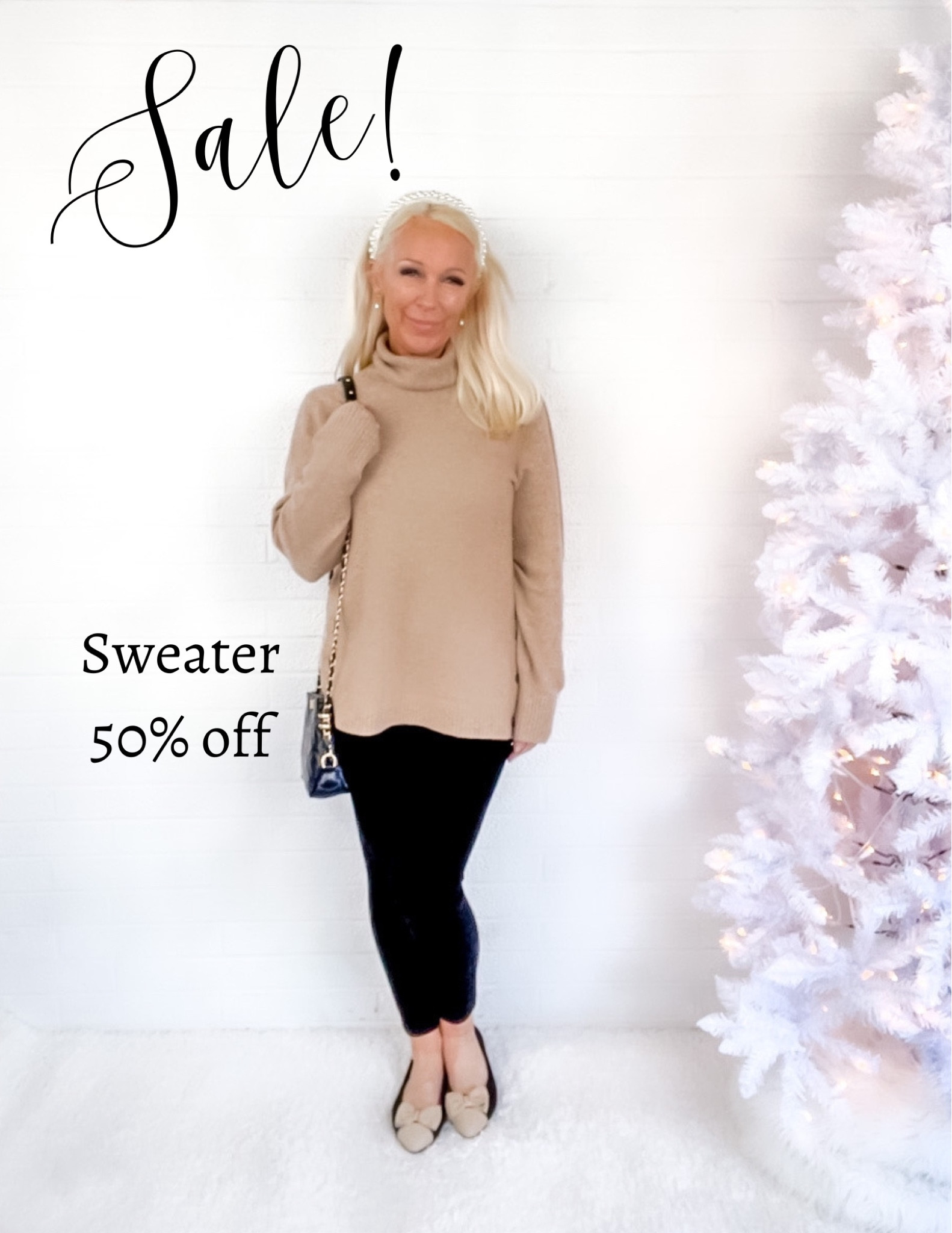 This soft cowlneck sweater is HALF OFF!

Preppy / over 40 / over 50 / midlife / New England / Midwest

#LTKHoliday #LTKsalealert #LTKSeasonal
