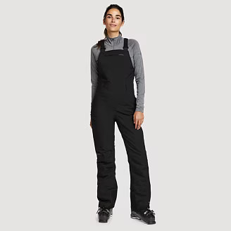 Women's Powder Search Insulated Waterproof Ski Bib | Eddie Bauer - US