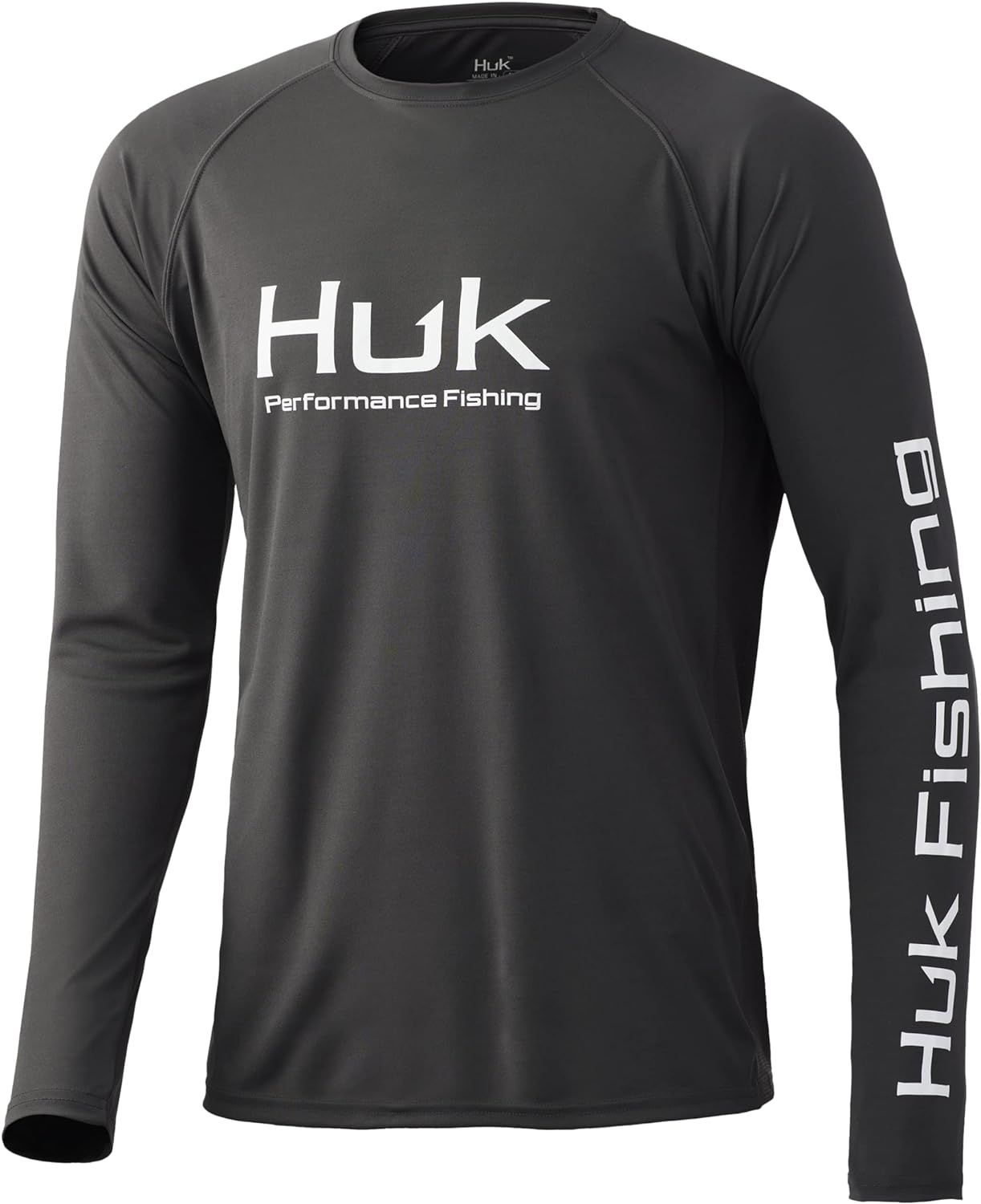 HUK Men's Pursuit Vented Long Sleeve 30 UPF Fishing Shirt | Amazon (US)