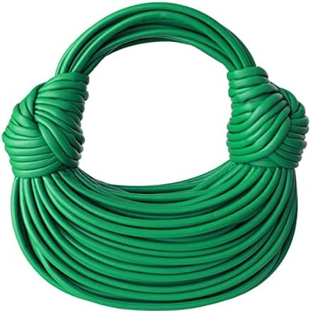 Hand-Woven Bread Women's Clutch Top Handle Satchel Shoulder Crossbody Creative Noodles Purses Und... | Amazon (US)