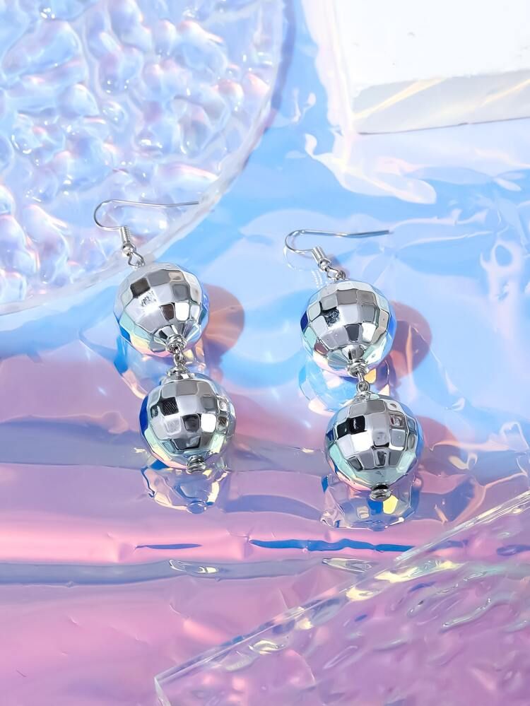 Textured Ball Drop Earrings | SHEIN