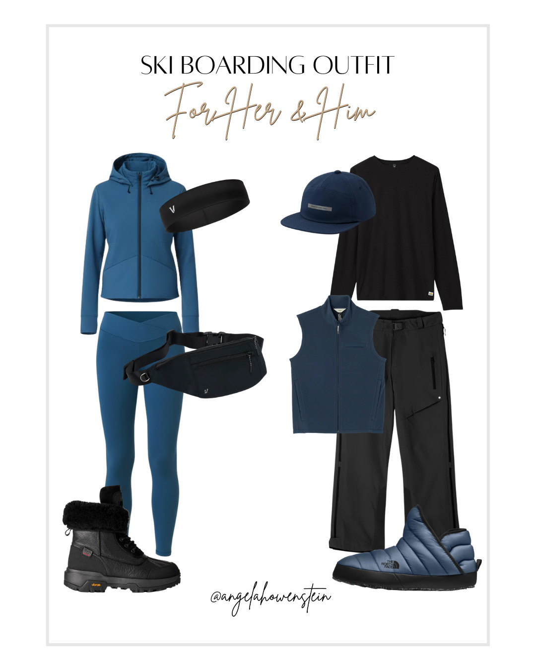 Coordinated ski boarding outfits—warm, sleek, slope-ready.

#SkiBoardingOutfit #SkiStyleForHerAndHim #WinterSkiWear #SlopeReady #CoupleSkiLooks
 

 #LTKootd #LTKSeasonal