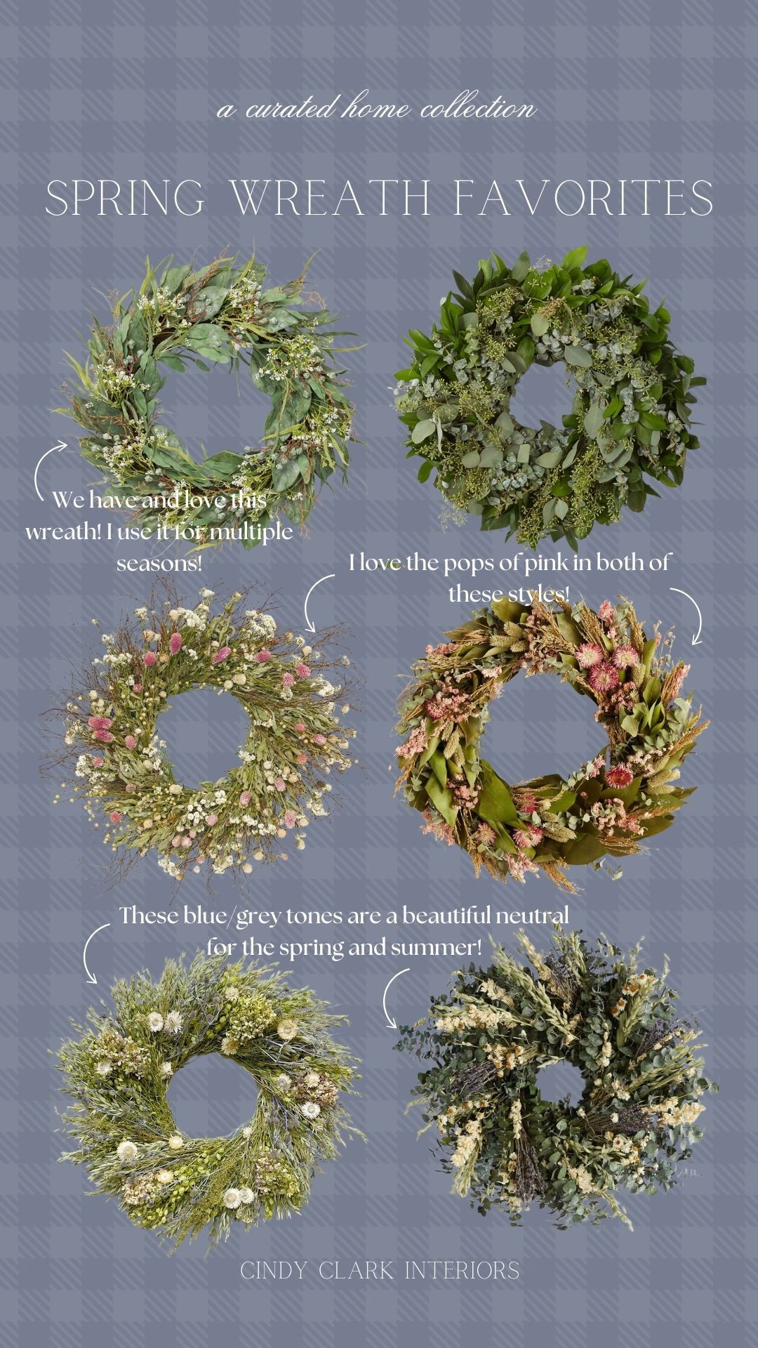 The cutest spring wreaths! Such an easy and elegant way to refresh your front porch for the new season. All of these range in price points too! 

#LTKHome