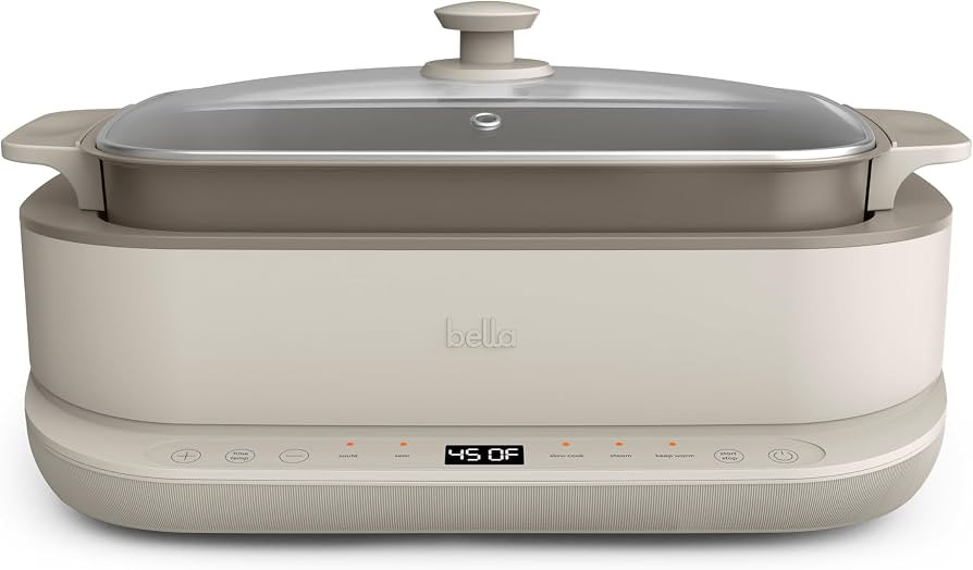 bella Multi 4-in-1 6qt MultiCooker, Oatmilk | Amazon (US)
