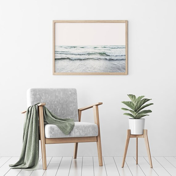 Oceanscape Photographic Art Print Coastal Landscape Unframed | Etsy | Etsy (US)