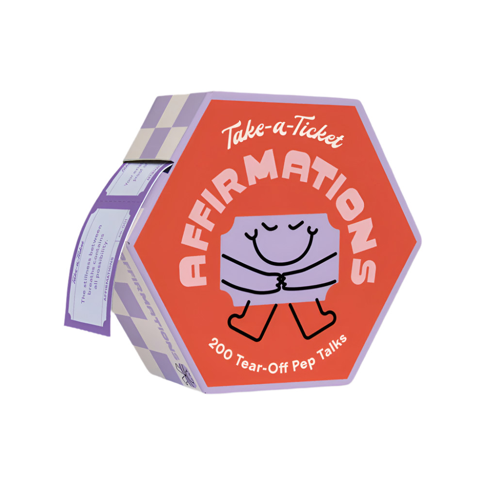 Take A Ticket Affirmations by Chronicle Books | Mochi Kids