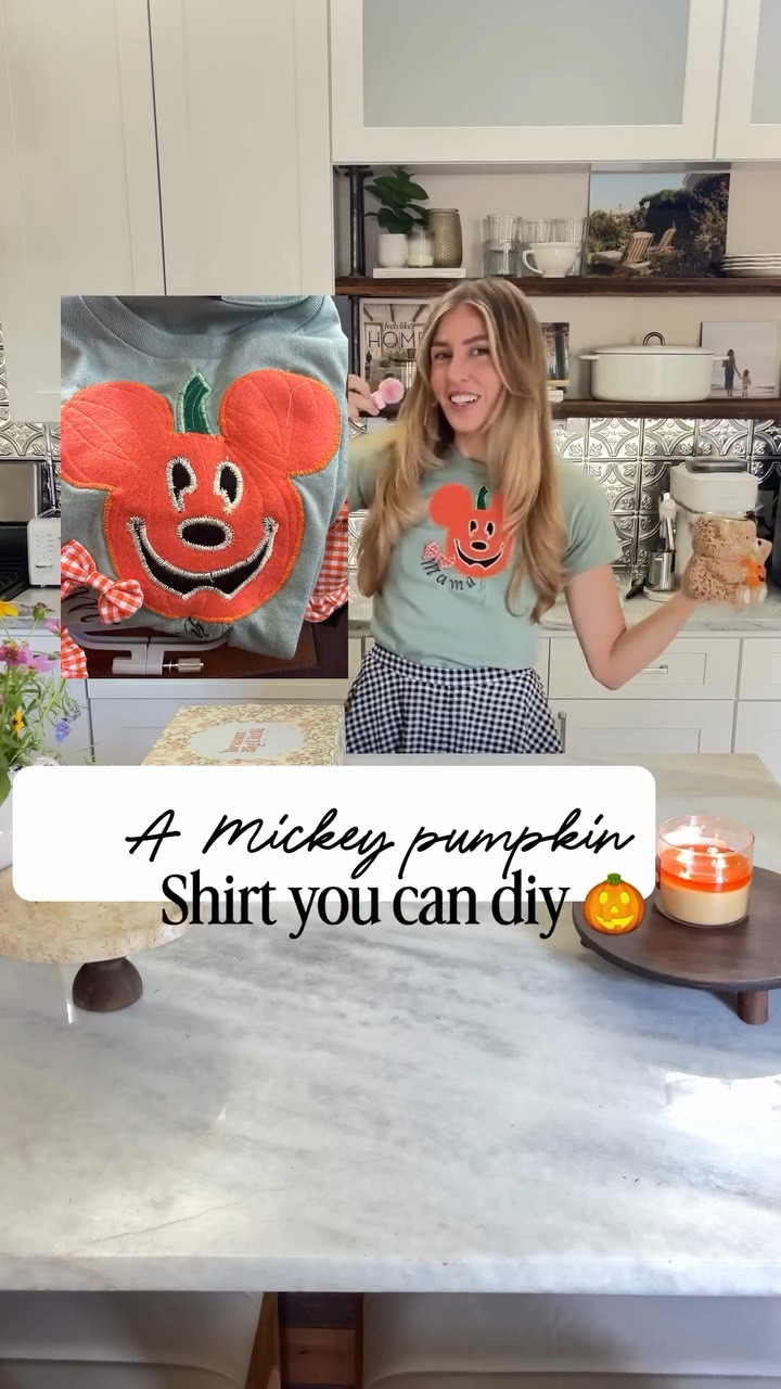 A little DIY magic for your Disney Halloween wardrobe 🎃🖤

You can make this adorable Mickey pumpkin head shirt with just a plain tee + felt! No fancy sewing skills required—just a little creativity and a few simple cuts ✂️✨

The perfect homemade Halloween DIY for Disney-loving moms and kids 🎃🏰

Save this for your next Halloween craft and follow along for more easy, not-so-scary Halloween DIYs! 🧡

#DisneyDIY #HalloweenDIY #DisneyHalloween #DIYShirt #CraftyMoms