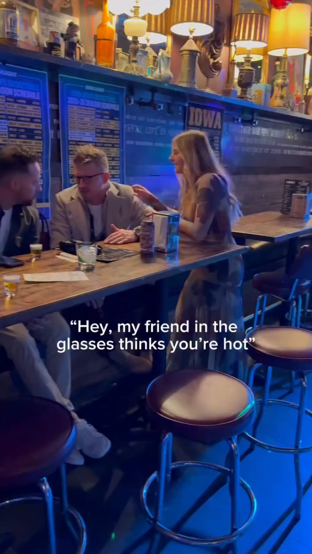 Despite his face - He ended up taking her home… 😉 #fyp #myfriends #comedy