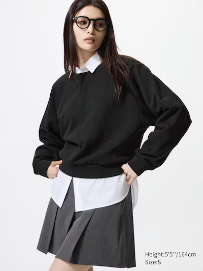 Cropped Sweatshirt | UNIQLO (UK)