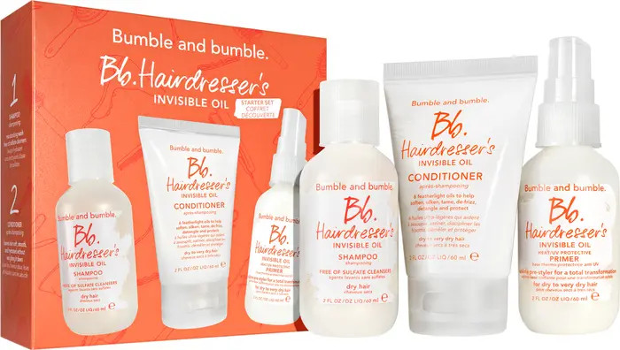 Bumble and bumble. Hairdresser's Invisible Oil Starter Set $48 Value | Nordstrom | Nordstrom
