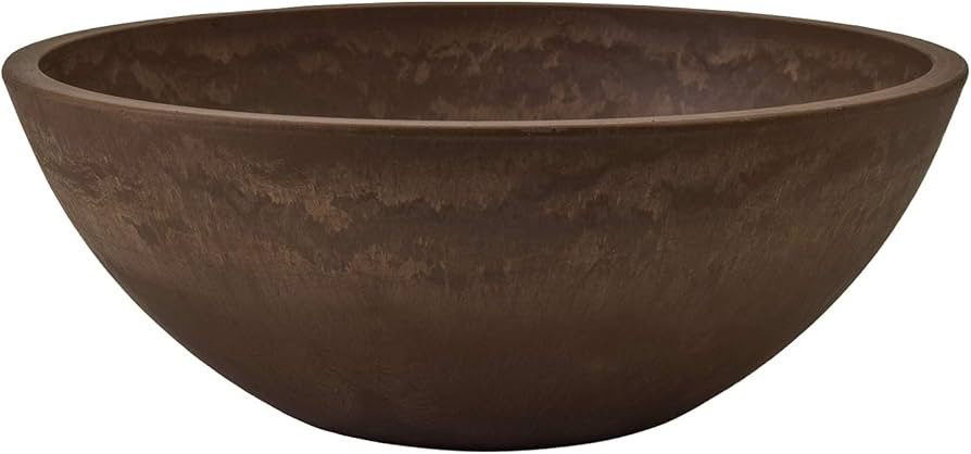 PSW Pot Collection Shallow Garden Bowl Low Planter for Succulents, Bonsai, Fairy Gardens, Herbs, ... | Amazon (US)