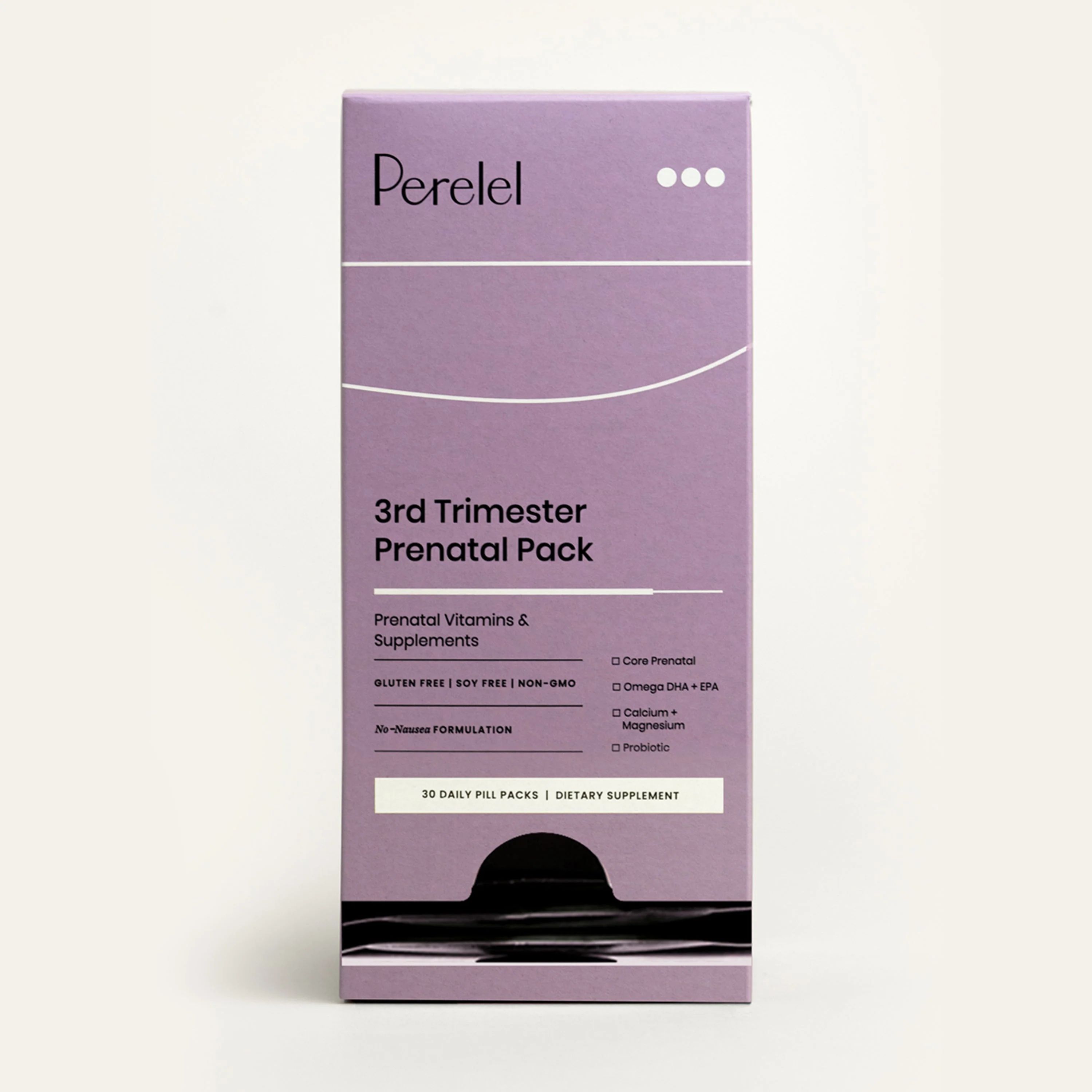 Third Trimester Prenatal Vitamin Pack | Perelel