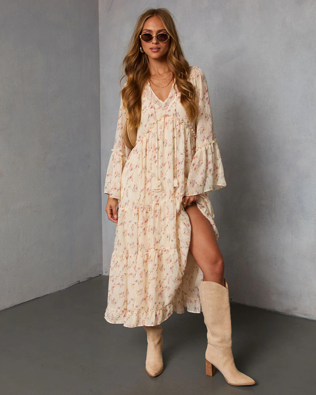 Amber Drift Printed Maxi Dress | VICI