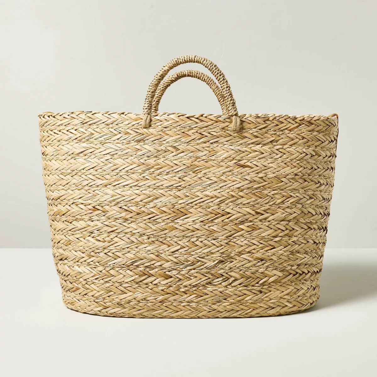 Natural Woven Summer Tote - Hearth & Hand™ with Magnolia | Target