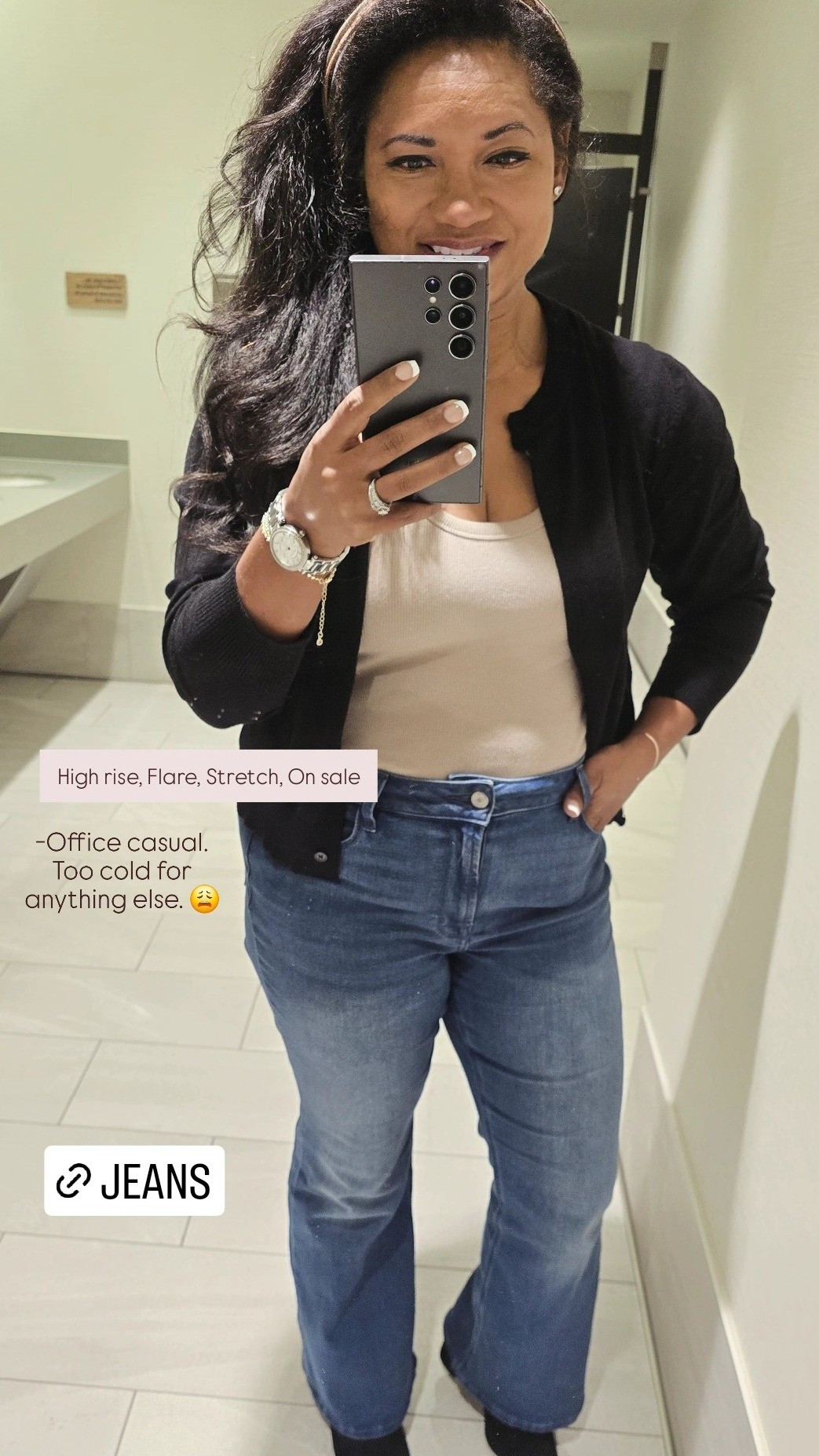 Business casual work appropriate jeans

#LTKdayinmylife #LTKWorkwear #LTKgrwm