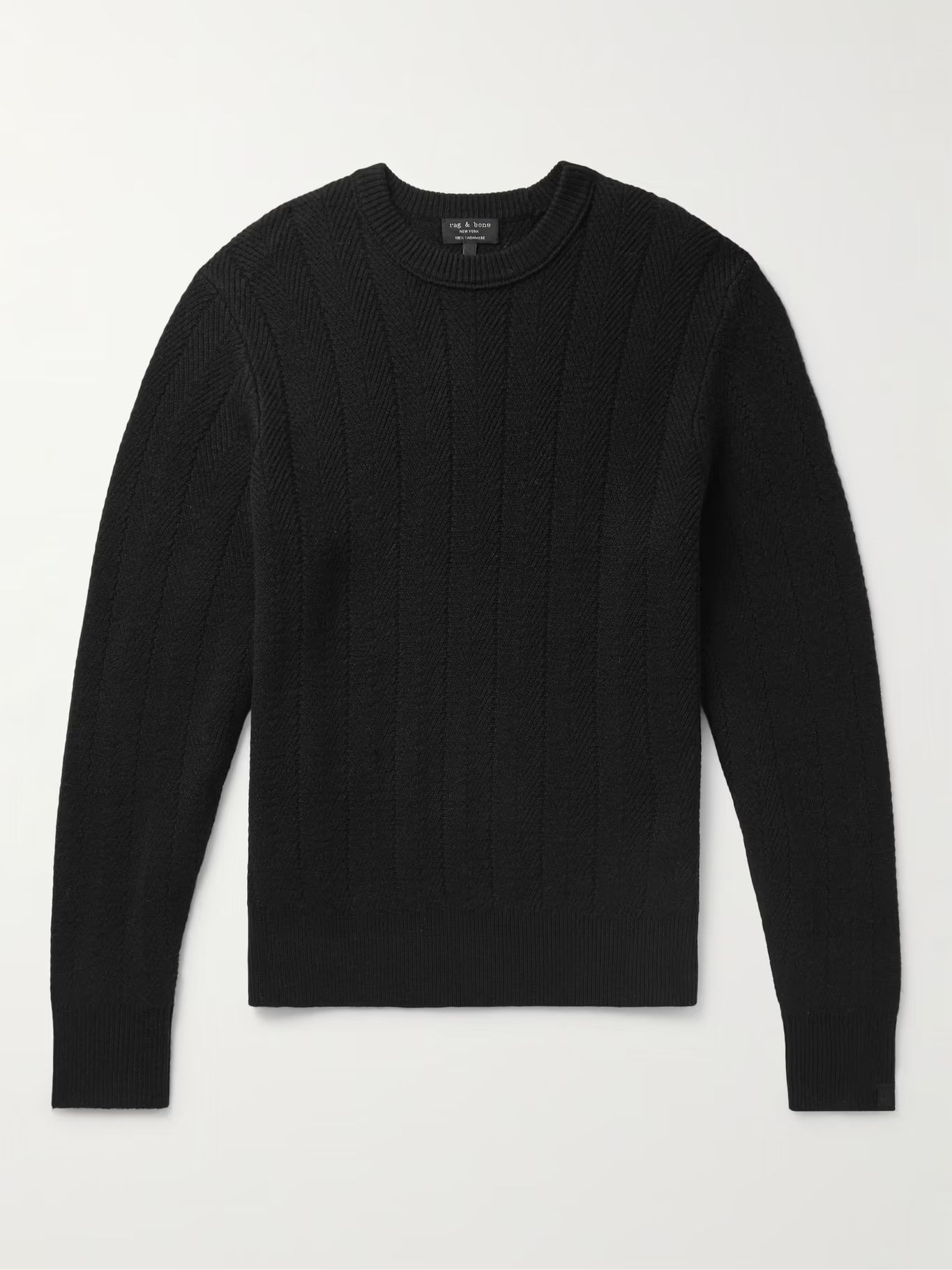 Durham Herringbone Cashmere Sweater | Mr Porter (US & CA)