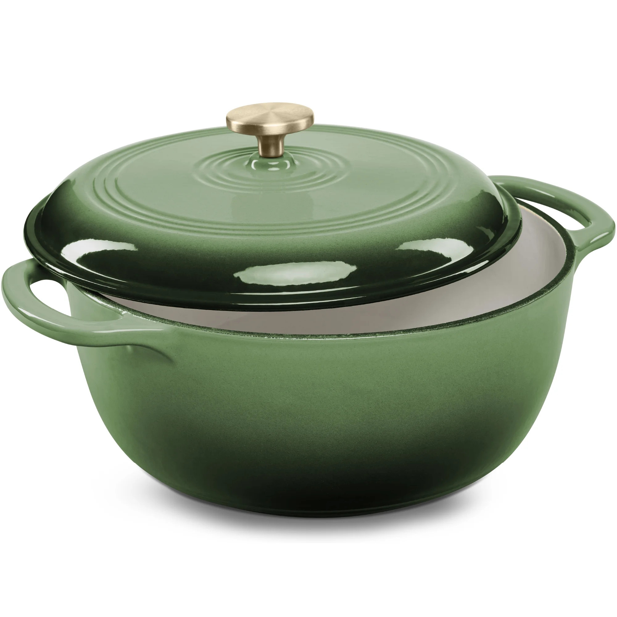 Best Choice Products 6 Quart Cast-Iron Dutch Oven, Heavy-Duty Kitchenware w/ Enamel, Side Handles... | Walmart (US)