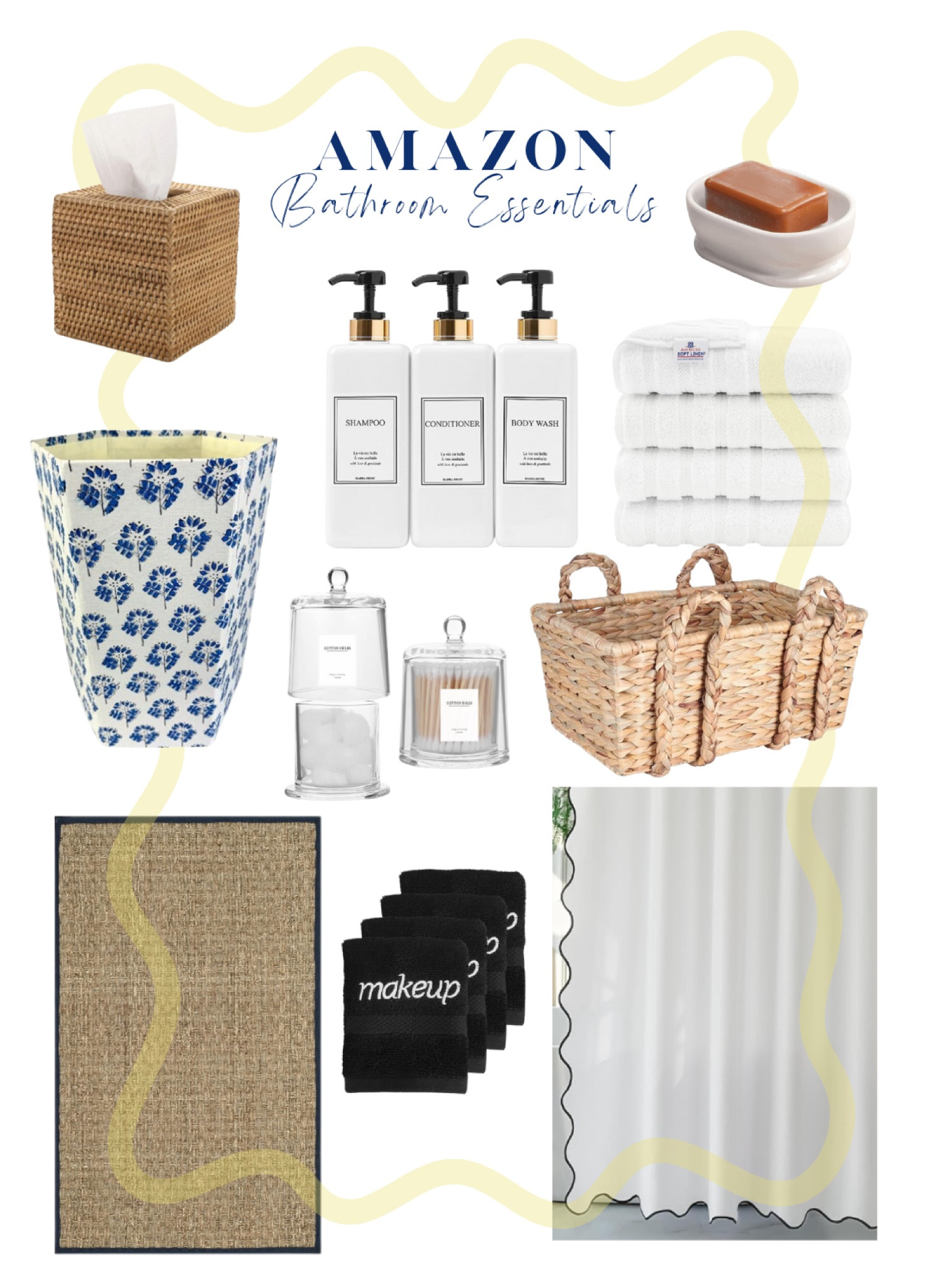 Amazon Bathroom Essentials - Big Spring Sale bathroom decor #founditonamazon 

#LTKhome