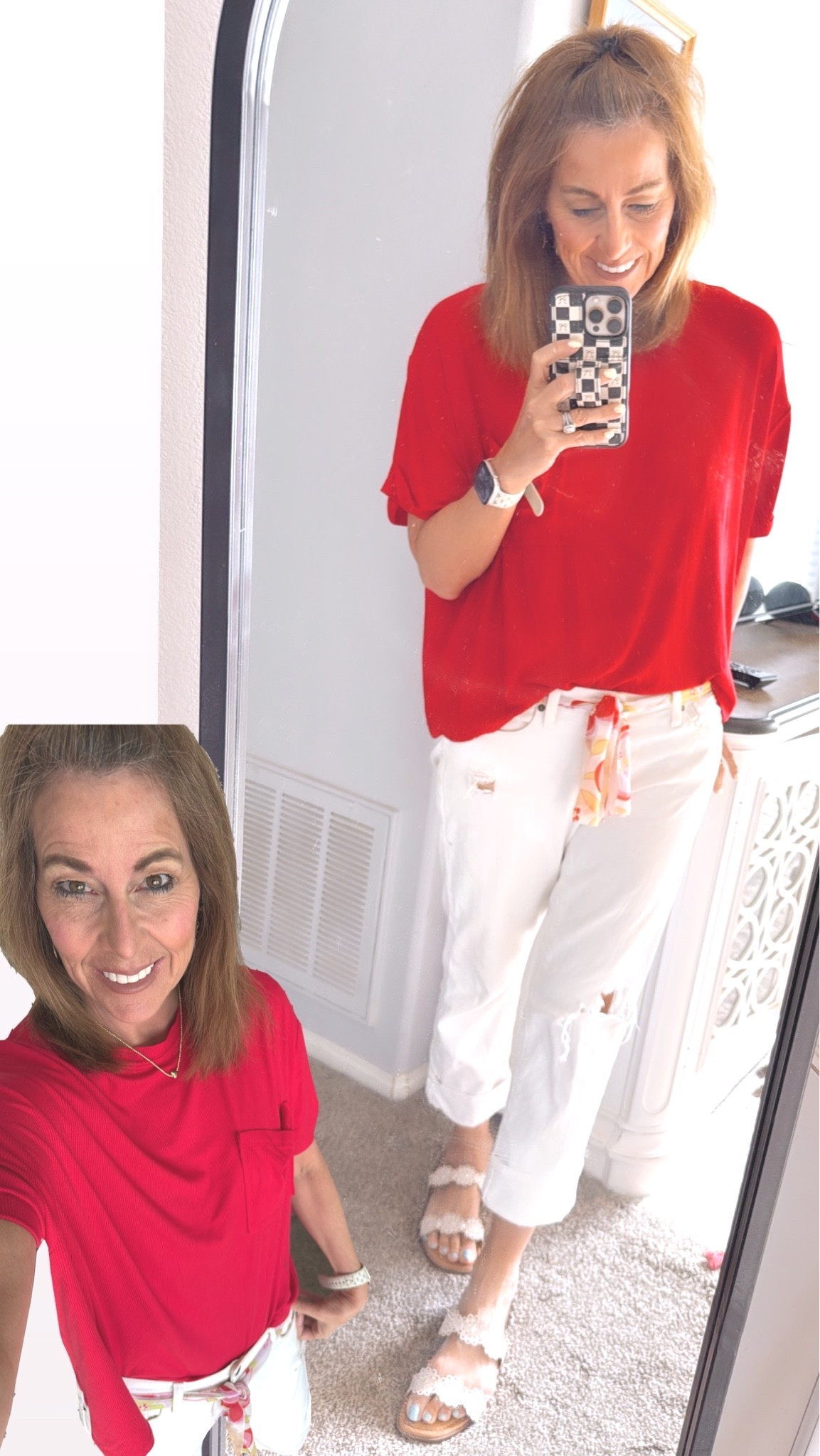 Sized up in top for oversized look

#LTKdayinmylife