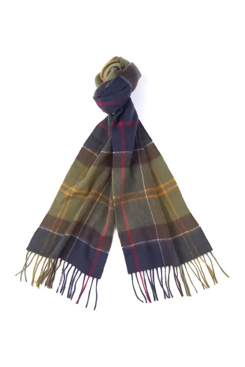 Barbour Tartan Cashmere Scarf in Classic at Nordstrom | Nordstrom
