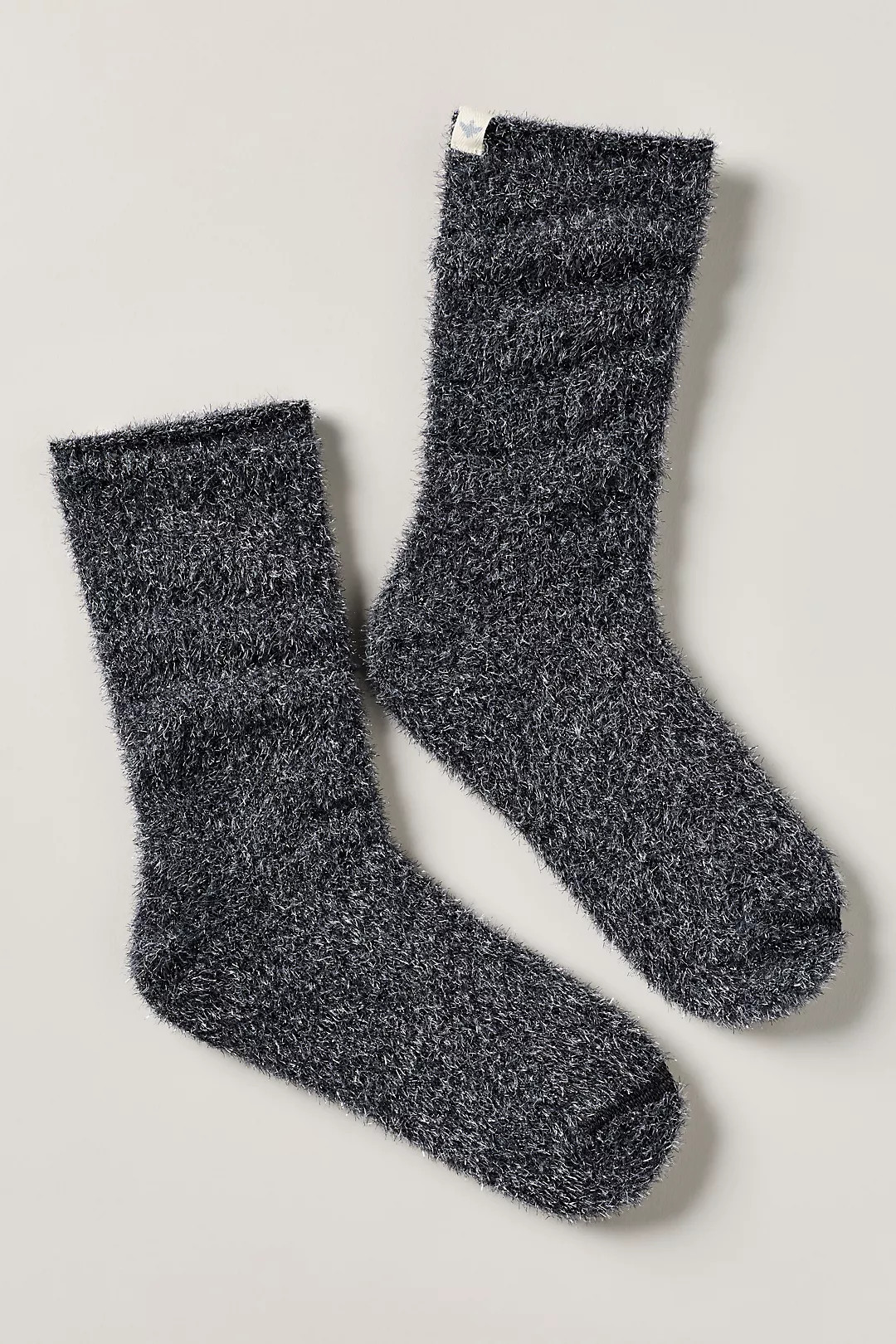 Bombas Sparkle Fuzzy Calf Socks | Anthropologie (US)