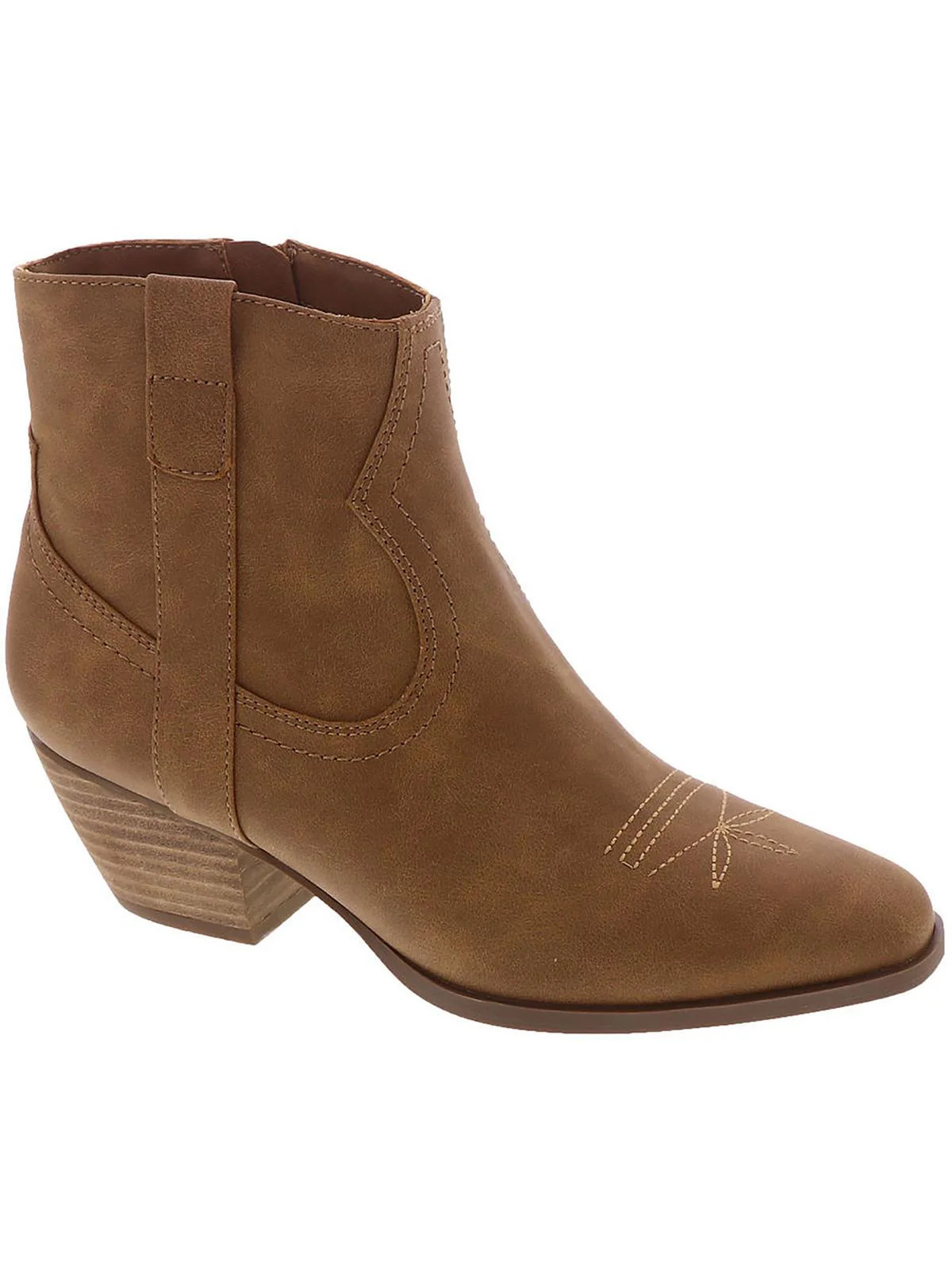 Pueblo Womens Faux Leather Cowboy, Western Boots | Shop Simon