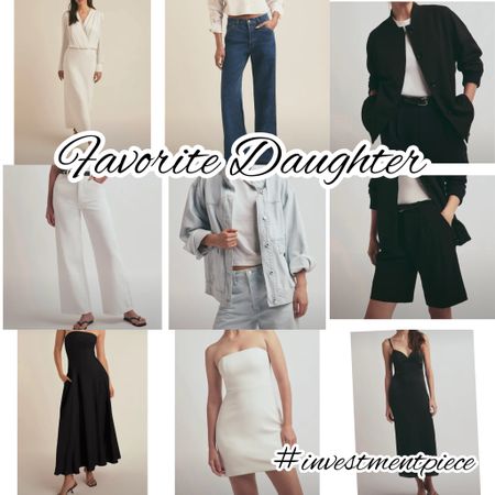 From linen dresses to bomber and denim dresses to fave pants - these are my faves from @favoritedaughter new arrivals #investmentpiece 

#LTKstyletip #LTKSeasonal #LTKover40