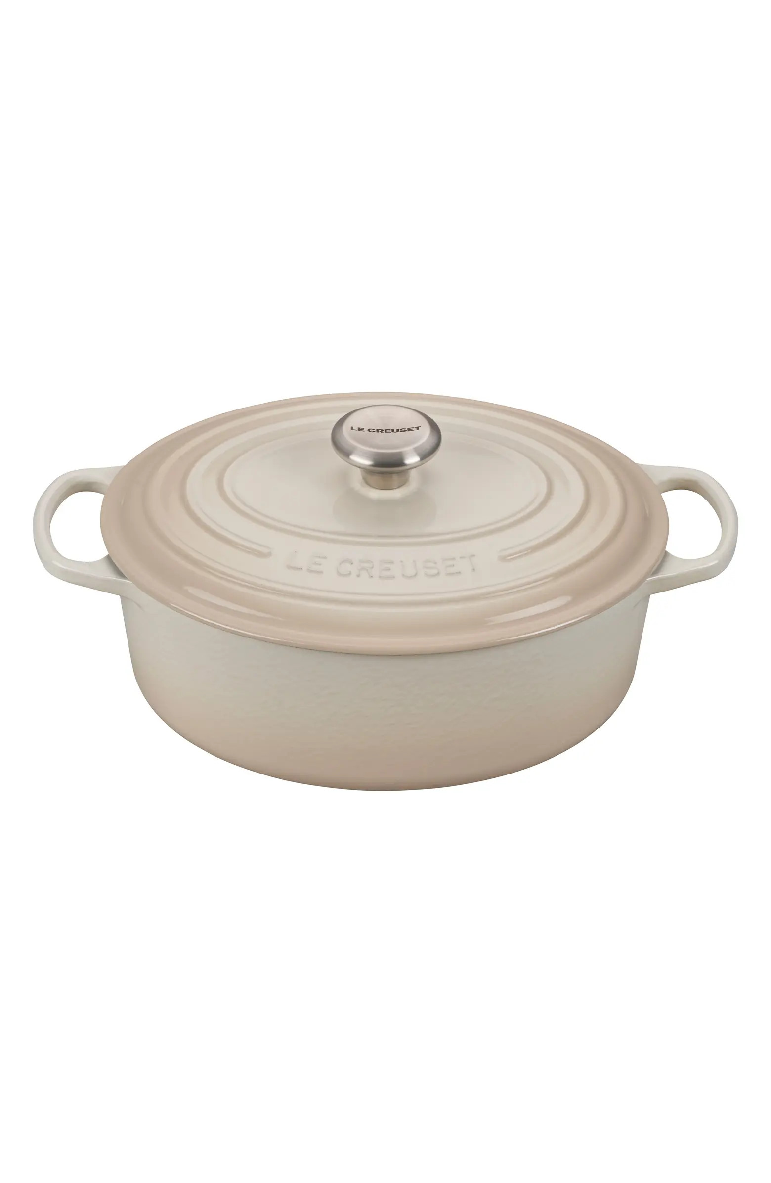 Signature 5 Quart Oval Enamel Cast Iron French/Dutch Oven | Nordstrom