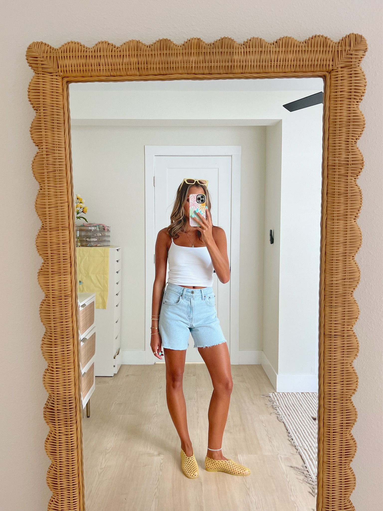 summer outfit ideas from Abercrombie! ⭐️🌞 perfect for my European summer - wearing a size 25 denim shorts

#LTKootd